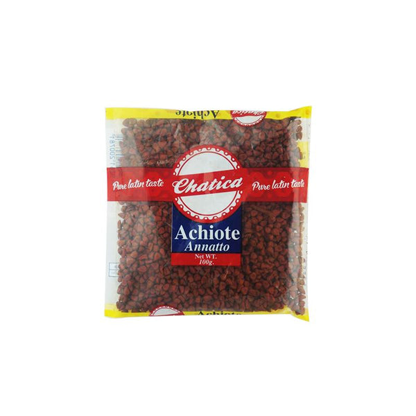 Chatica Ground "Achiote" - Annatto Seeds (100g pack) - Chatica