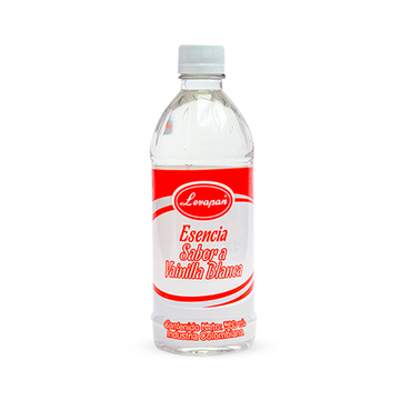 Levapan Esencia - Sabor a Vainilla Blanca | Levapan Essence - White Vanilla Flavor | 24 x 500 ML