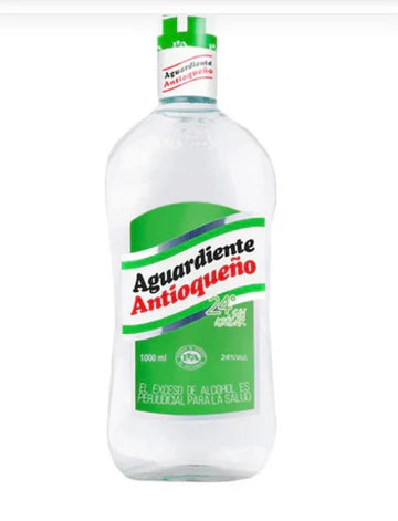 Antioqueño Aguardiente | Green Top Sugar Free | 1 Litre