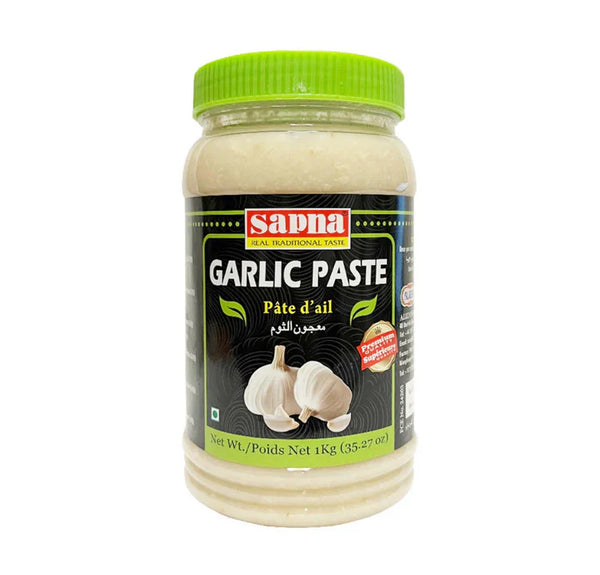 Sapna garlic Paste | Pasta de Ajo | 6 x 1 KG