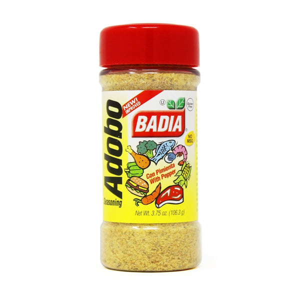 Badia Adobo with Pepper | Adobo con Pimienta 12 x 106.3 G