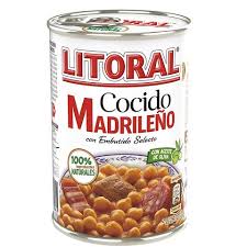 Litoral | Madrid-style Stew | Cocido Madrileño | 15x425G