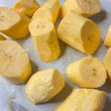 Platano Amarillo Troncos | Yellow Plantain Chunks | 12 x 1KG