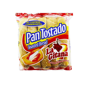 La Gitana Tostadas | La Gitalana Crackers | 24 x 110 GR