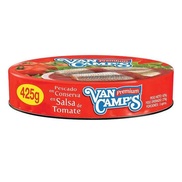 Van Camp's | Caballa Oval en Salsa de Tomate | 24 x 425 G