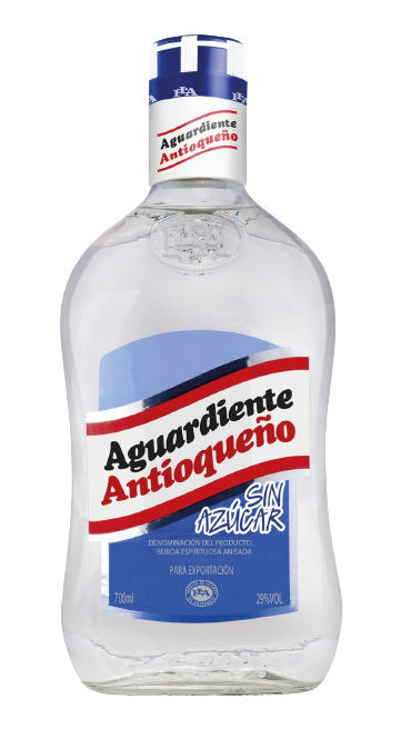 Antioqueño Aguardiente | Blue Top Sugar Free | 700ml