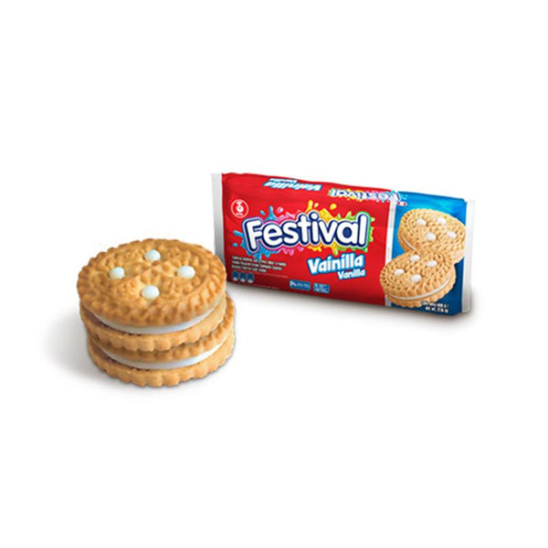 Noel Festival Vanilla Biscuits (415g pack = 12 units) - Chatica