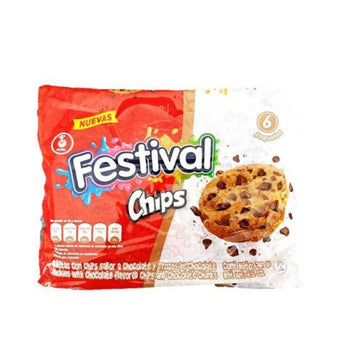 Noel Festival | Choco Chips Cookie Biscuits | 24 X 240 G