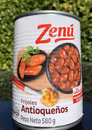 Zenu | Frijoles Antioqueños | Red Kidney Beans | 580G