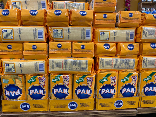 PAN Harina | Pre-Cooked Yellow Cornmeal |Non GMO | 1kg