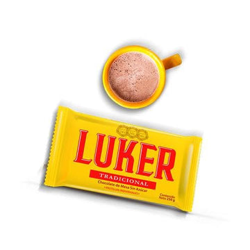 LUKER | Unsweetened Hot Chocolate Bar | 250g