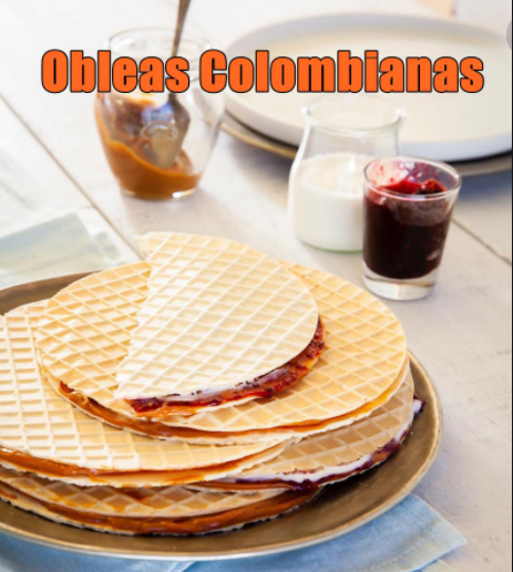 Obleas | Large Waffer Biscuits | 160g